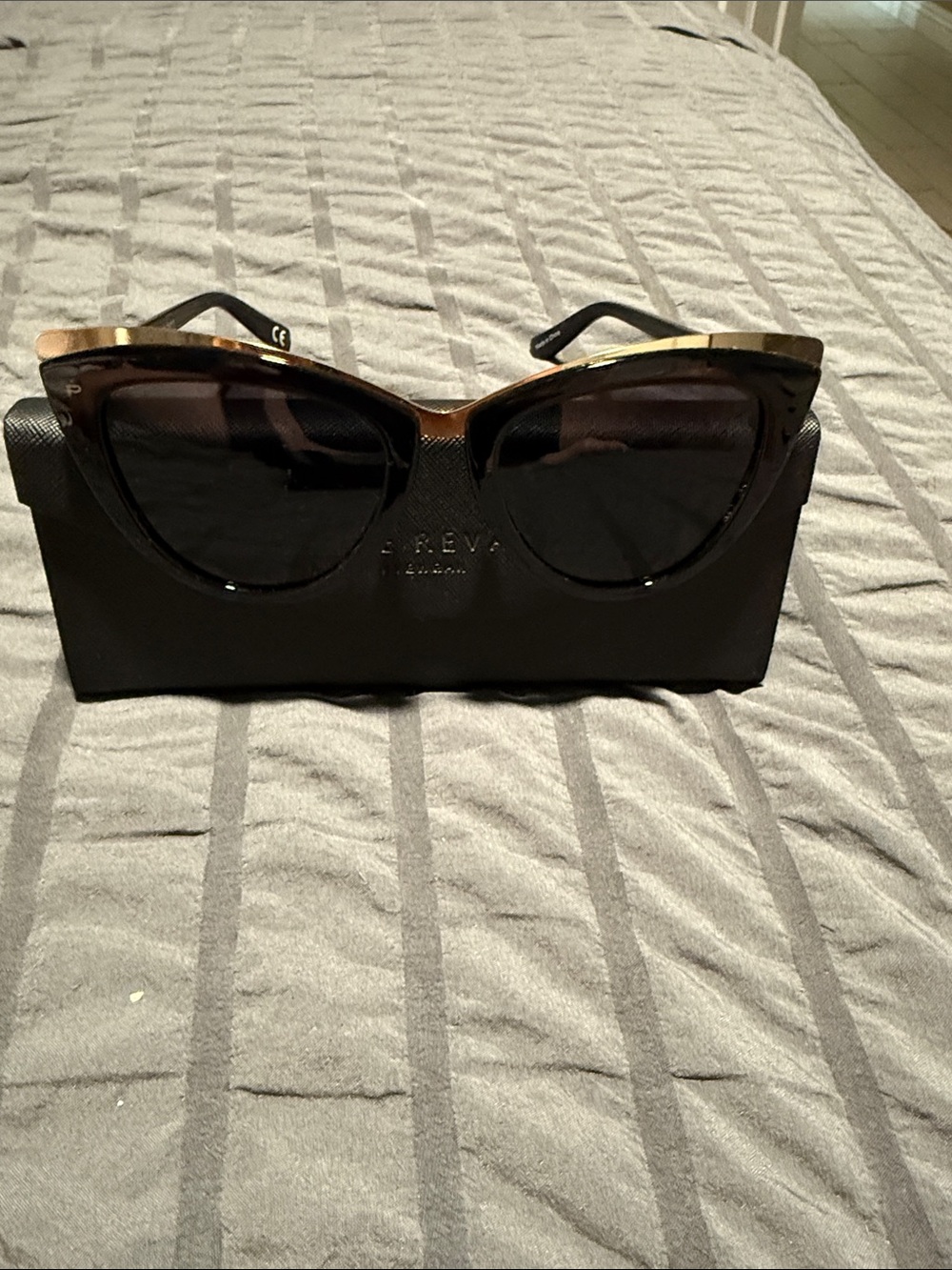 Prive Revaux black Cat-Eye Sunglasses -